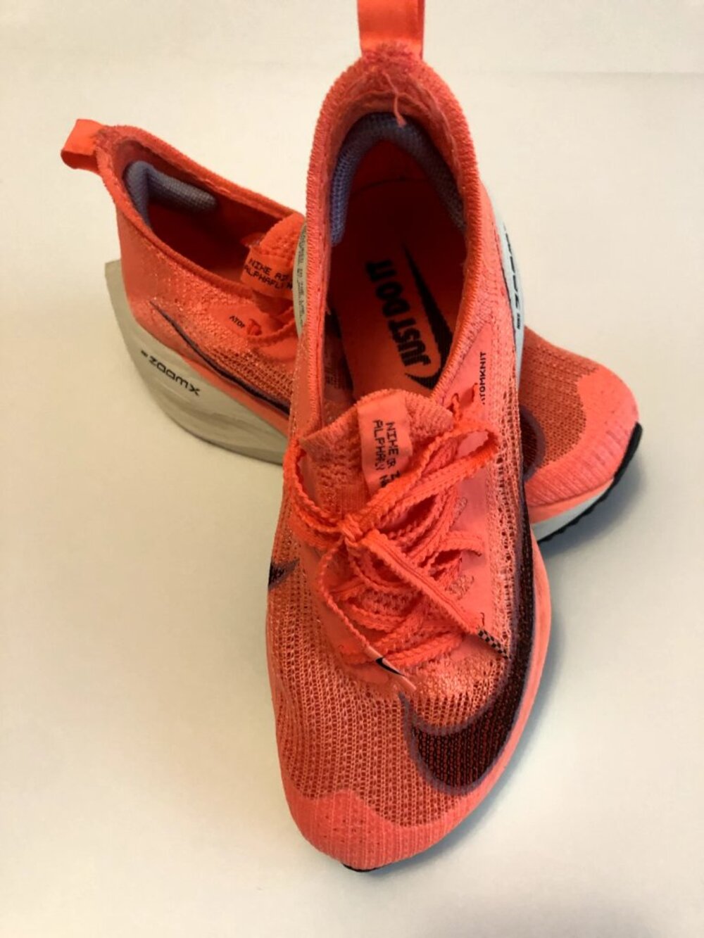 Nike Women's Air Zoom Alphafly Next Bright Mango Size 5